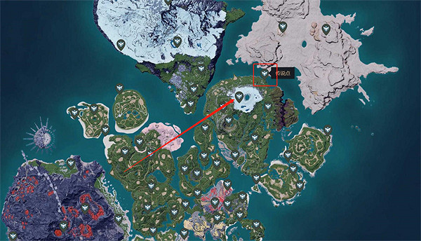 《幻獸帕魯》巨鷲之像位置大全