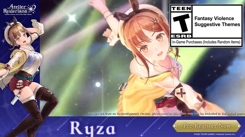 特效華麗！《蕾斯萊莉婭娜的鍊金工房》角色預告公布