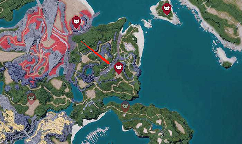 《幻獸帕魯》全Boss位置一覽