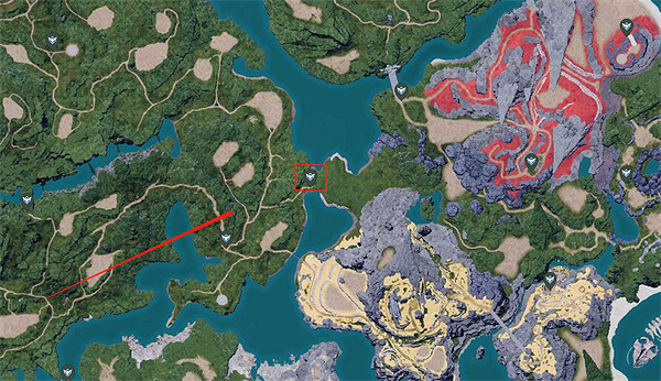 《幻獸帕魯》巨鷲之像位置大全