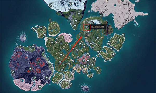 《幻獸帕魯》巨鷲之像位置大全