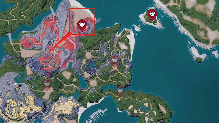 《幻獸帕魯》全Boss位置一覽