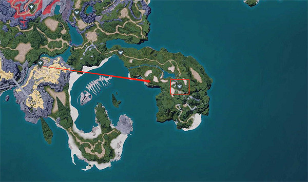 《幻獸帕魯》巨鷲之像位置大全