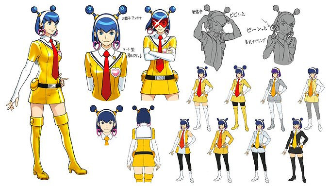 發售在即！《逆轉裁判456》希月心音早期概念圖賞！