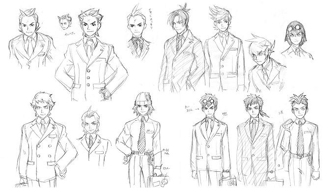 發售在即！《逆轉裁判456》希月心音早期概念圖賞！