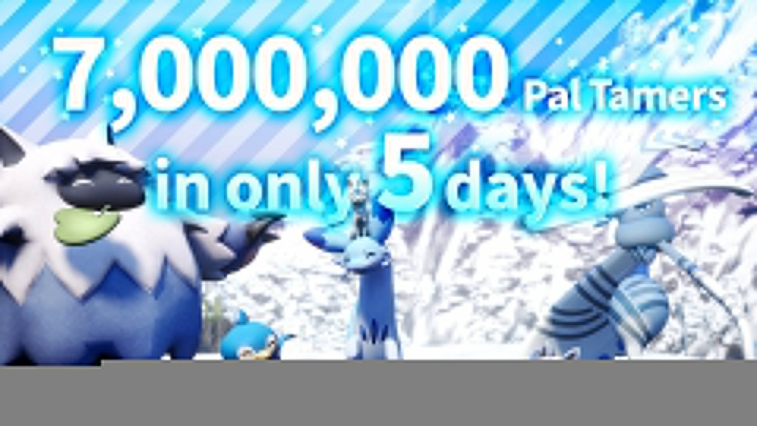 現象級遊戲!《幻獸帕魯》Steam同時線上人數破200萬 現象級遊戲!《幻獸帕魯》Steam同時線上人數破200萬