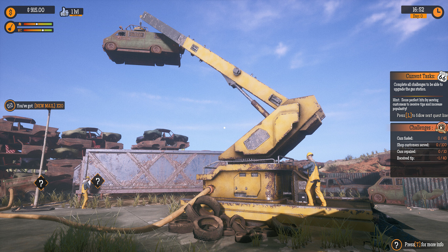 加油站宇宙再擴張！《加油站大亨》新DLC正式公布