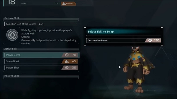 《幻獸帕魯》寵物更換技能方法