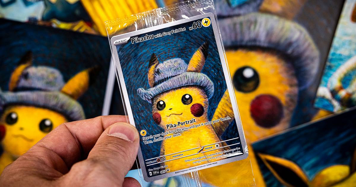 黃牛活該!梵高博物館員工盜取《寶可夢》聯名卡遭開除 黃牛活該!梵高博物館員工盜取《寶可夢》聯名卡遭開除