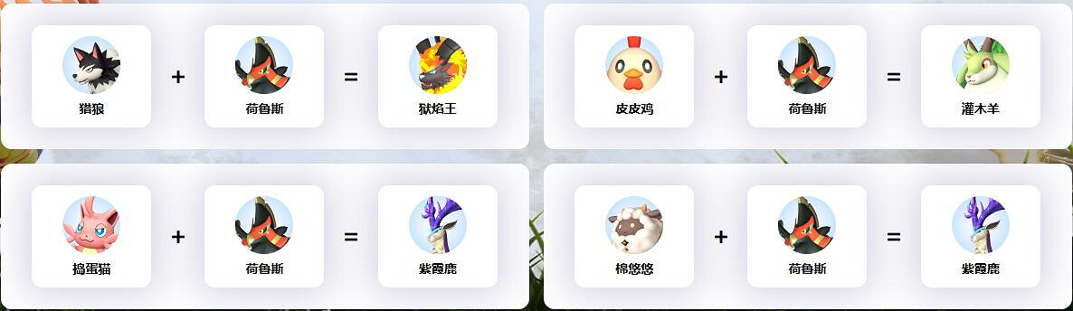 《幻獸帕魯》黑月女王配種公式一覽 《幻獸帕魯》黑月女王配種公式一覽