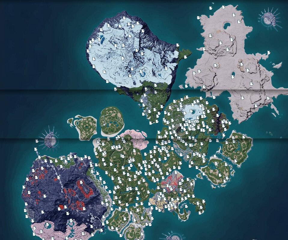 《幻獸帕魯》翠葉鼠雕像數量介紹 《幻獸帕魯》翠葉鼠雕像數量介紹