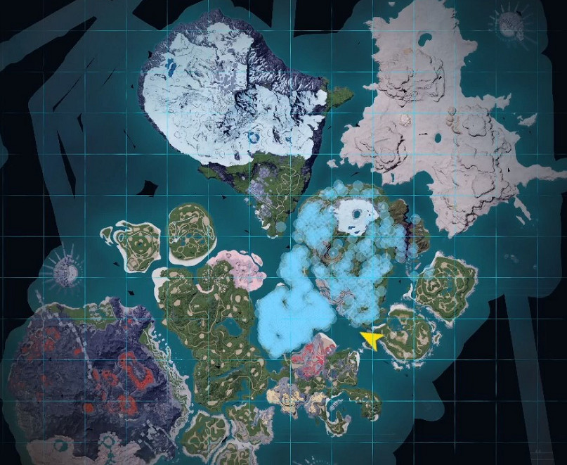 《幻獸帕魯》暗巫貓位置介紹 《幻獸帕魯》暗巫貓位置介紹