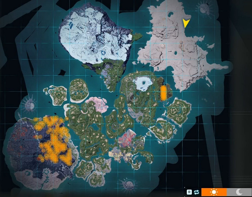 《幻獸帕魯》熔焰娘位置介紹 《幻獸帕魯》熔焰娘位置介紹