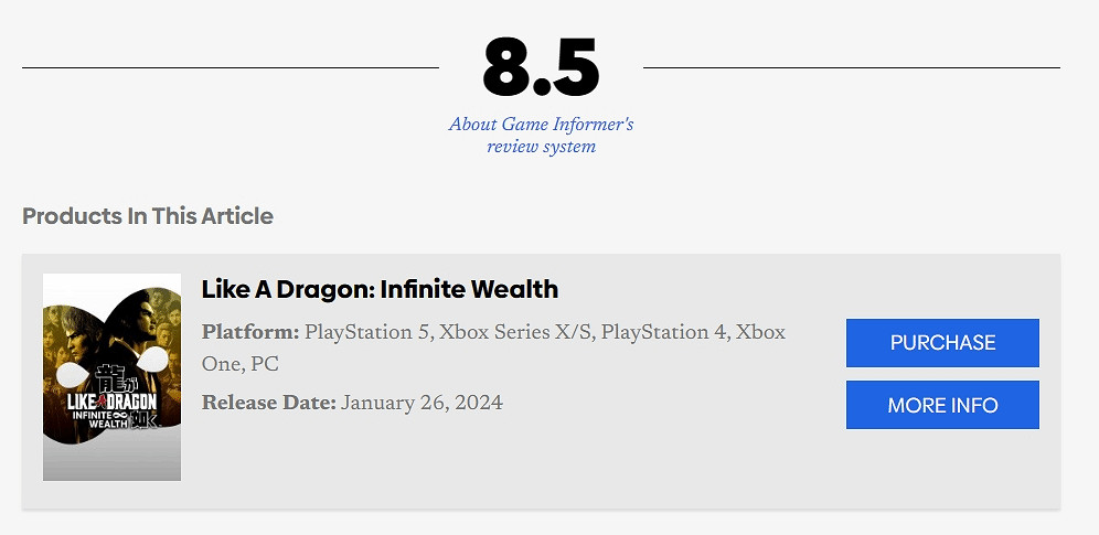 《人中之龍8》GI評8.5分:好壞皆有 是系列遊戲未來的基石 《人中之龍8》GI評8.5分:好壞皆有 是系列遊戲未來的基石