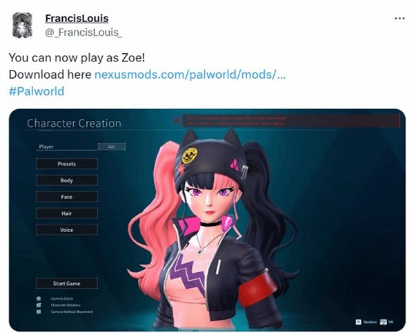 不會抓塔主Bug?《幻獸帕魯》Mod直接讓玩家變成塔主 不會抓塔主Bug?《幻獸帕魯》Mod直接讓玩家變成塔主