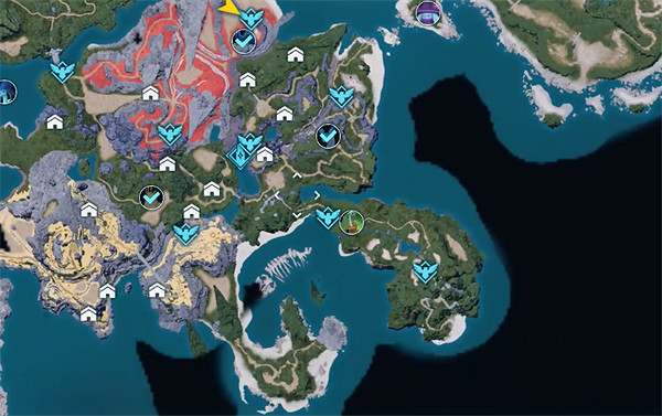 《幻獸帕魯》看地圖方法