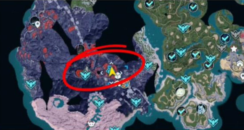 《幻獸帕魯》硫磺礦位置介紹 《幻獸帕魯》硫磺礦位置介紹