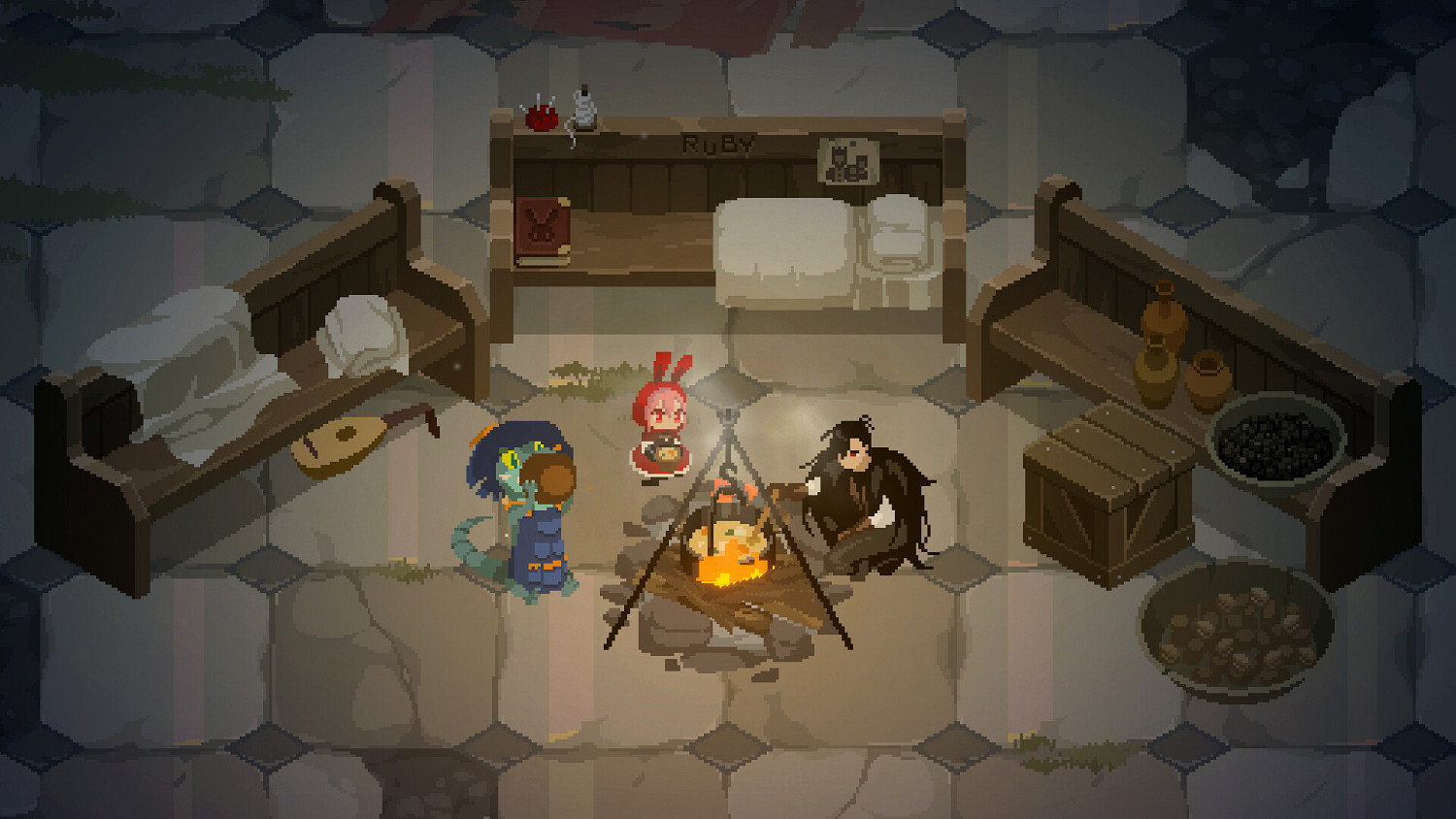 2D黑暗奇幻風格類魂遊戲《紅眼露比》上架Steam