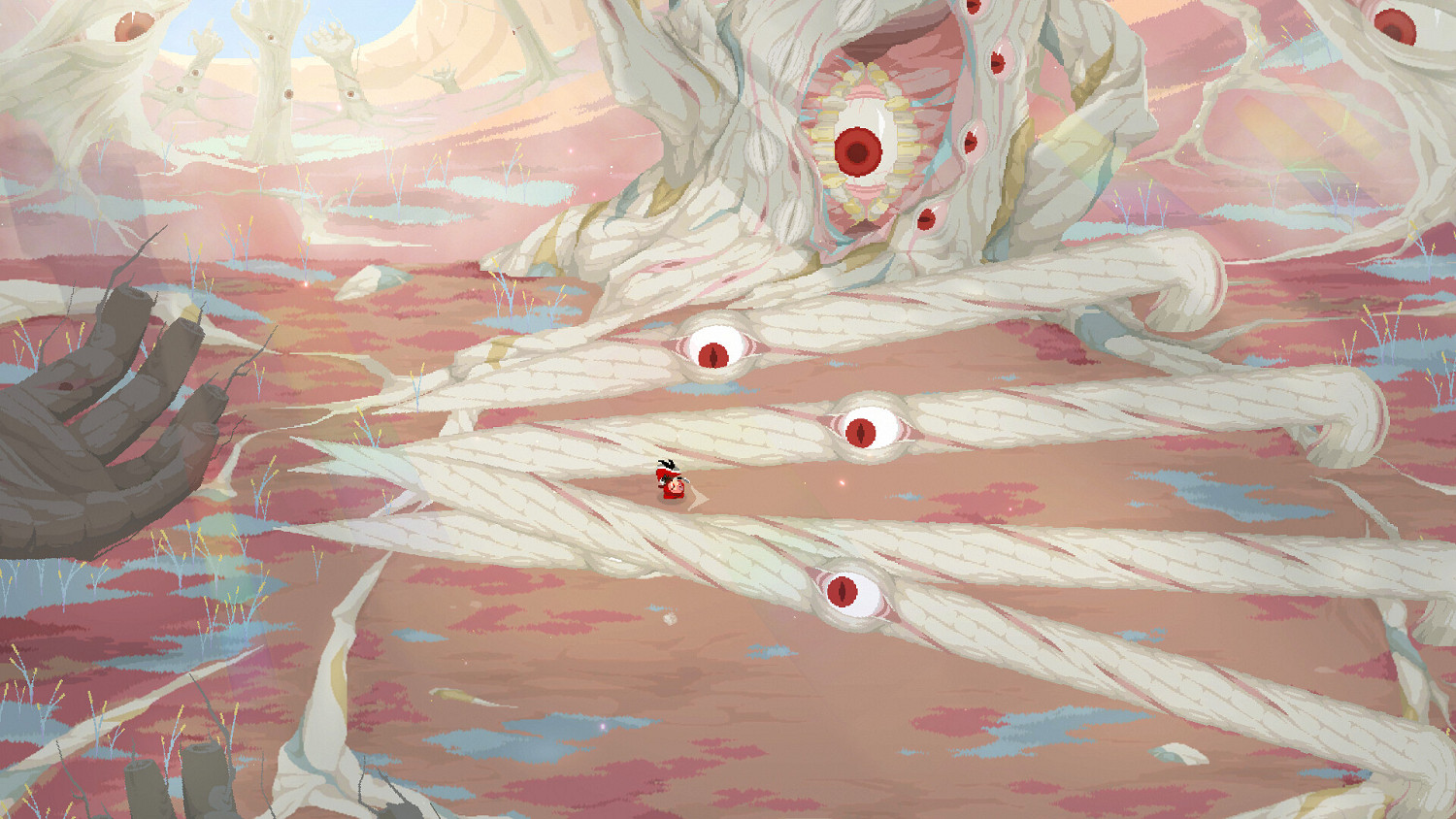 2D黑暗奇幻風格類魂遊戲《紅眼露比》上架Steam