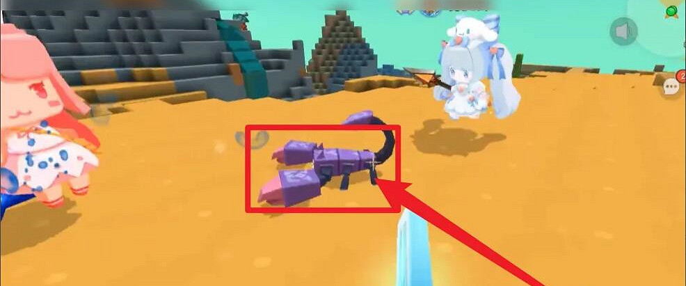 迷你世界怎麽馴服蠍子