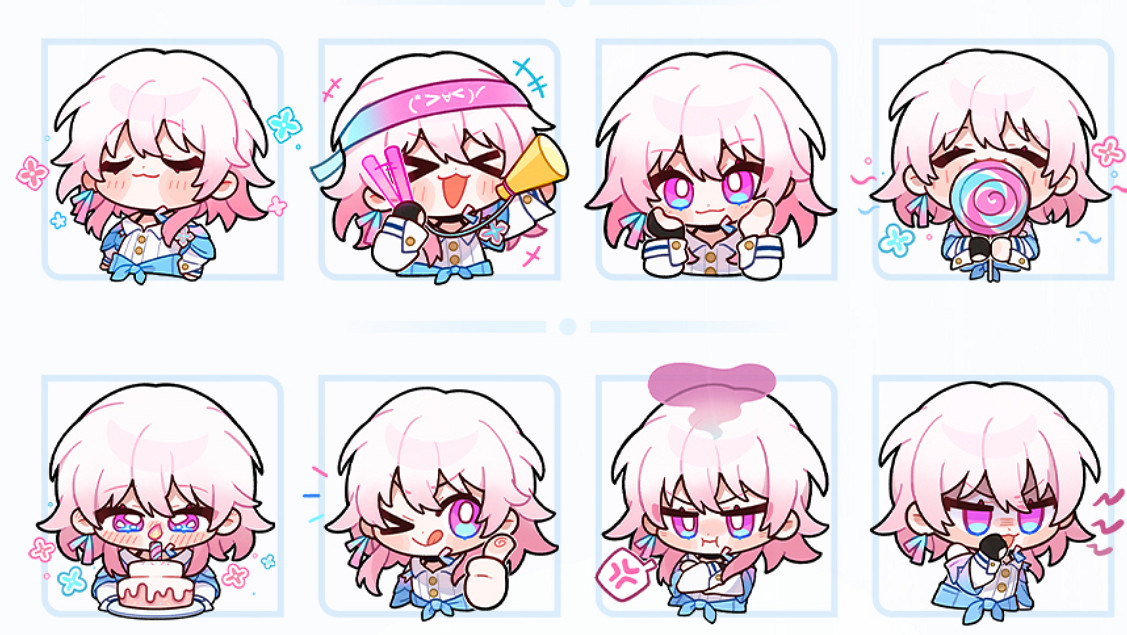 崩壞星穹鐵道三月七頭像大全