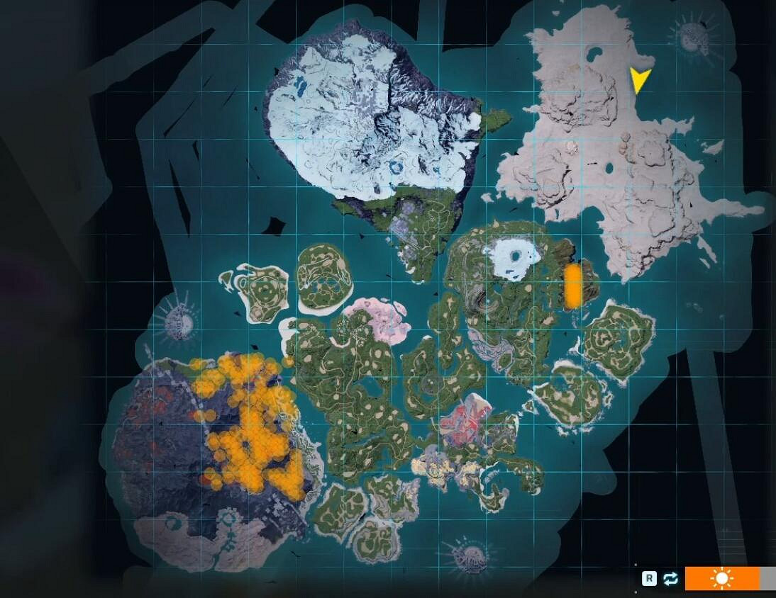 《幻獸帕魯》融焰娘位置介紹 《幻獸帕魯》融焰娘位置介紹