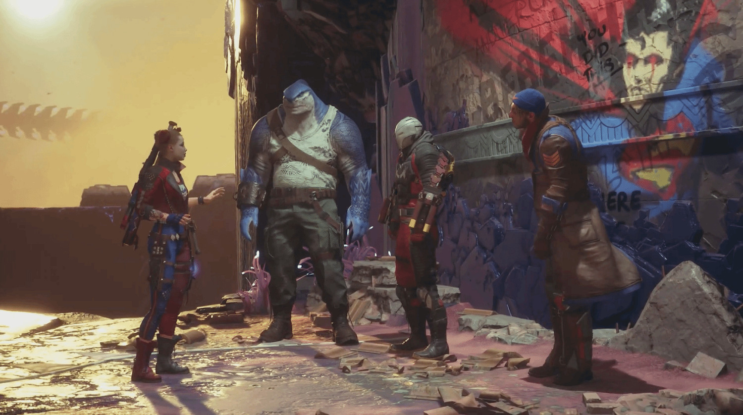 《自殺突擊隊》26分鐘開場實機展示：過場動畫很精致！