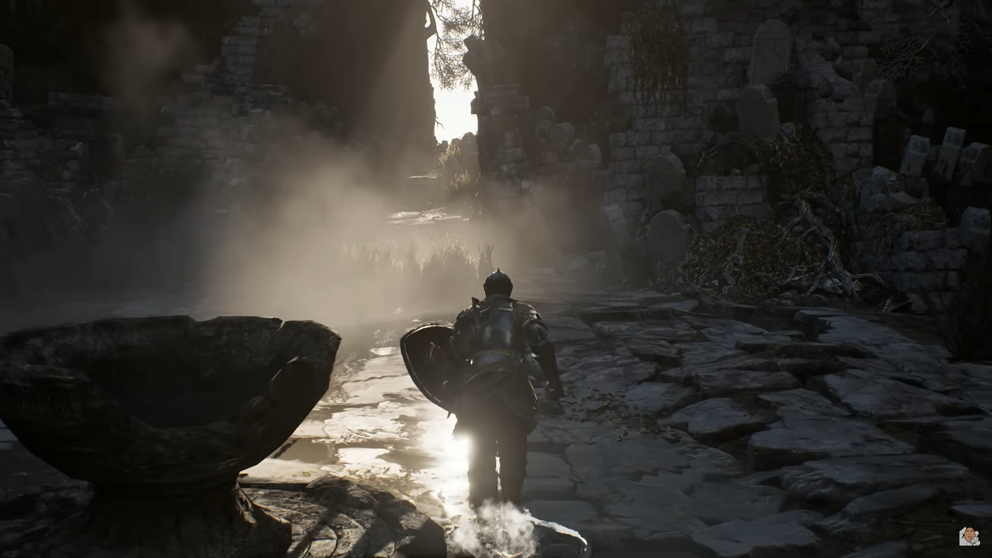 虛幻引擎5《黑暗靈魂3》展示 畫面場景更逼真