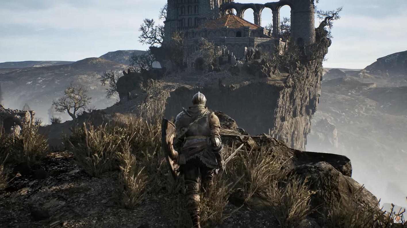 虛幻引擎5《黑暗靈魂3》展示 畫面場景更逼真