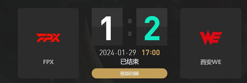 《lol》春季賽FPX VS WE影片介紹