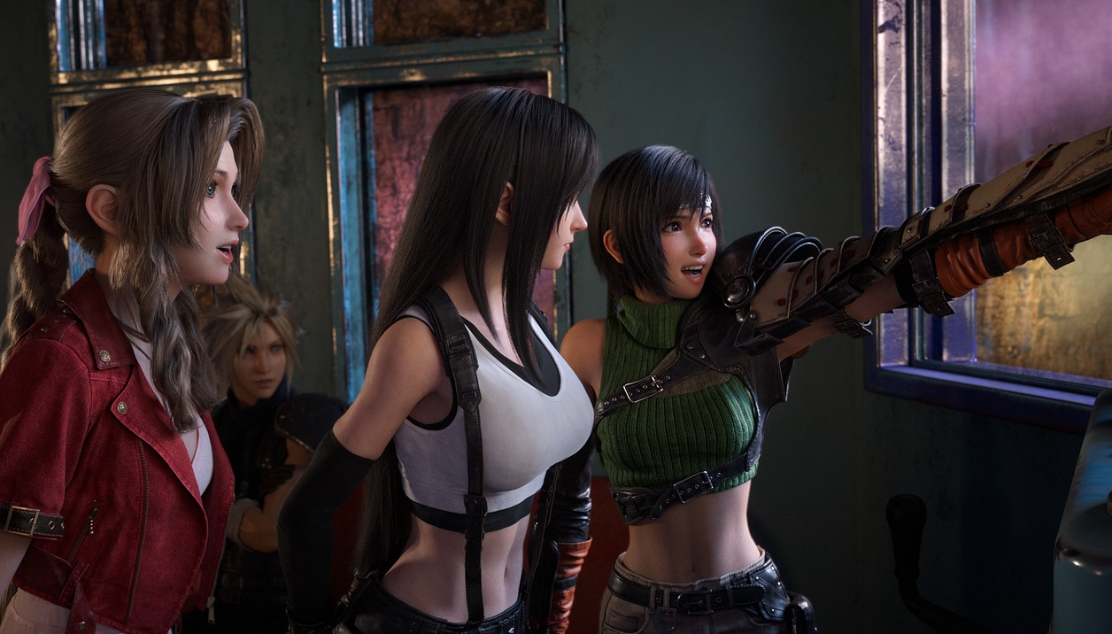 《最終幻想7》發售27周年官方曬《FF7重生》克勞德彈琴