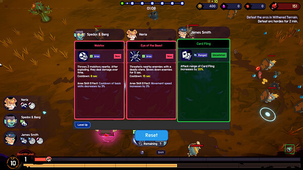 肉鴿RPG《三小倖存者》上線Steam!首發9折售價約新台幣160元! 肉鴿RPG《三小倖存者》上線Steam!首發9折售價約新台幣160元!