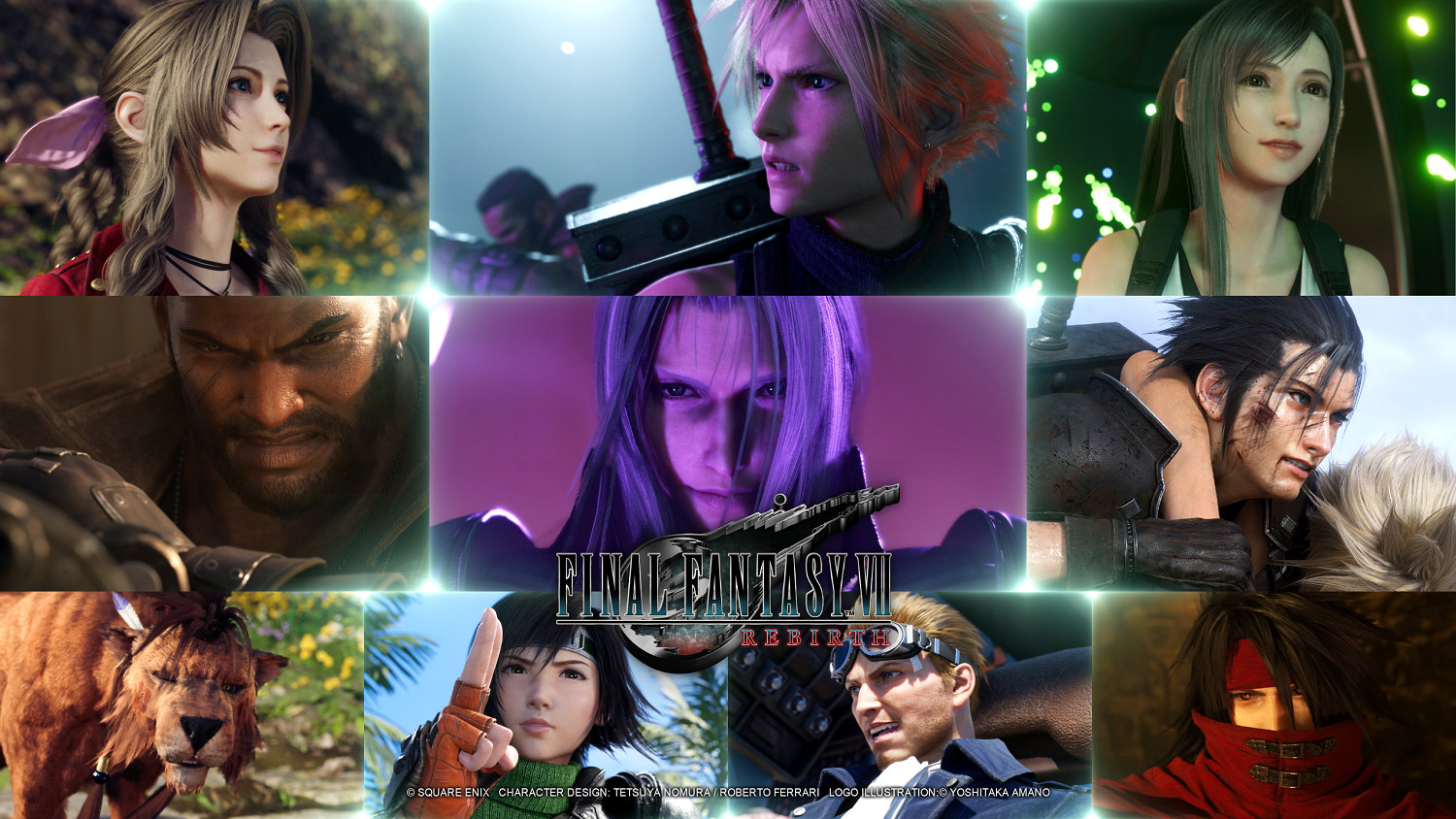 宿命感拉滿!《最終幻想7:重生》分享高清原創壁紙 宿命感拉滿!《最終幻想7:重生》分享高清原創壁紙