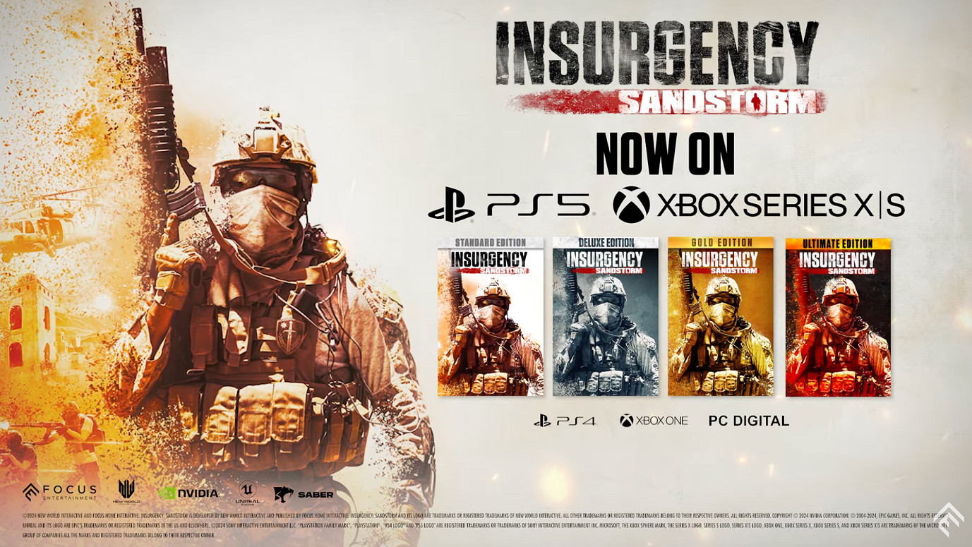 《叛亂: 沙漠風暴》現已登陸PS5及Xbox Series主機 《叛亂: 沙漠風暴》現已登陸PS5及Xbox Series主機