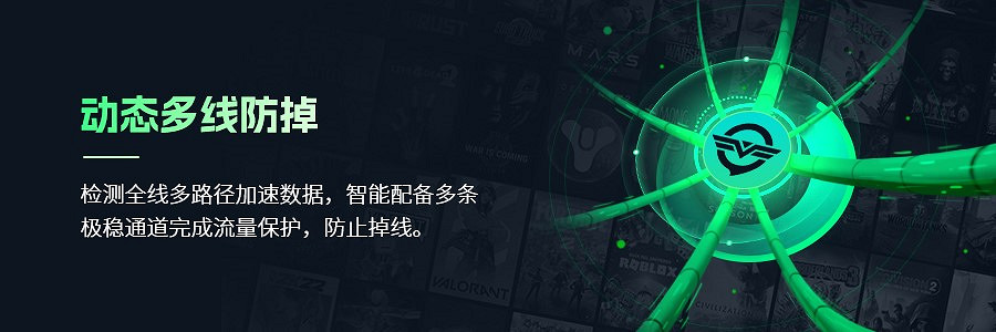 奇遊加速器新黑科技深層加速引擎上線!動態多線防掉 奇遊加速器新黑科技深層加速引擎上線!動態多線防掉