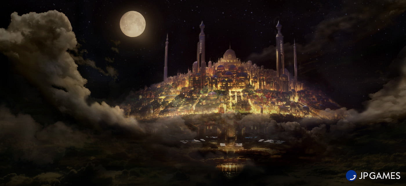 一千零一夜背景 FF15導演田畑端新作《SHALLAH》公開