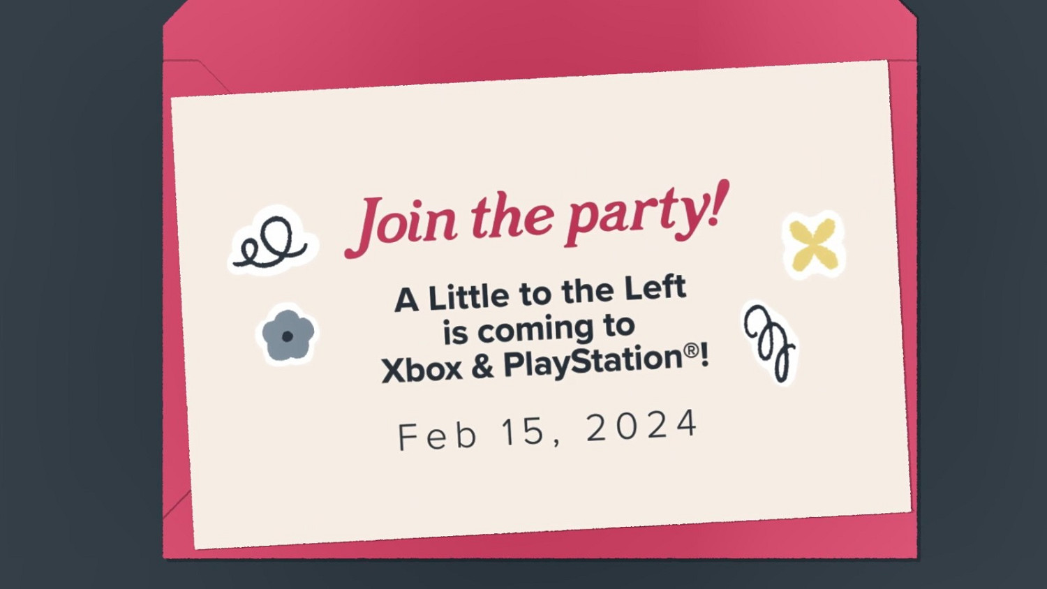 Steam特別好評 休閒益智遊戲《往左一點》2月15日登陸主機