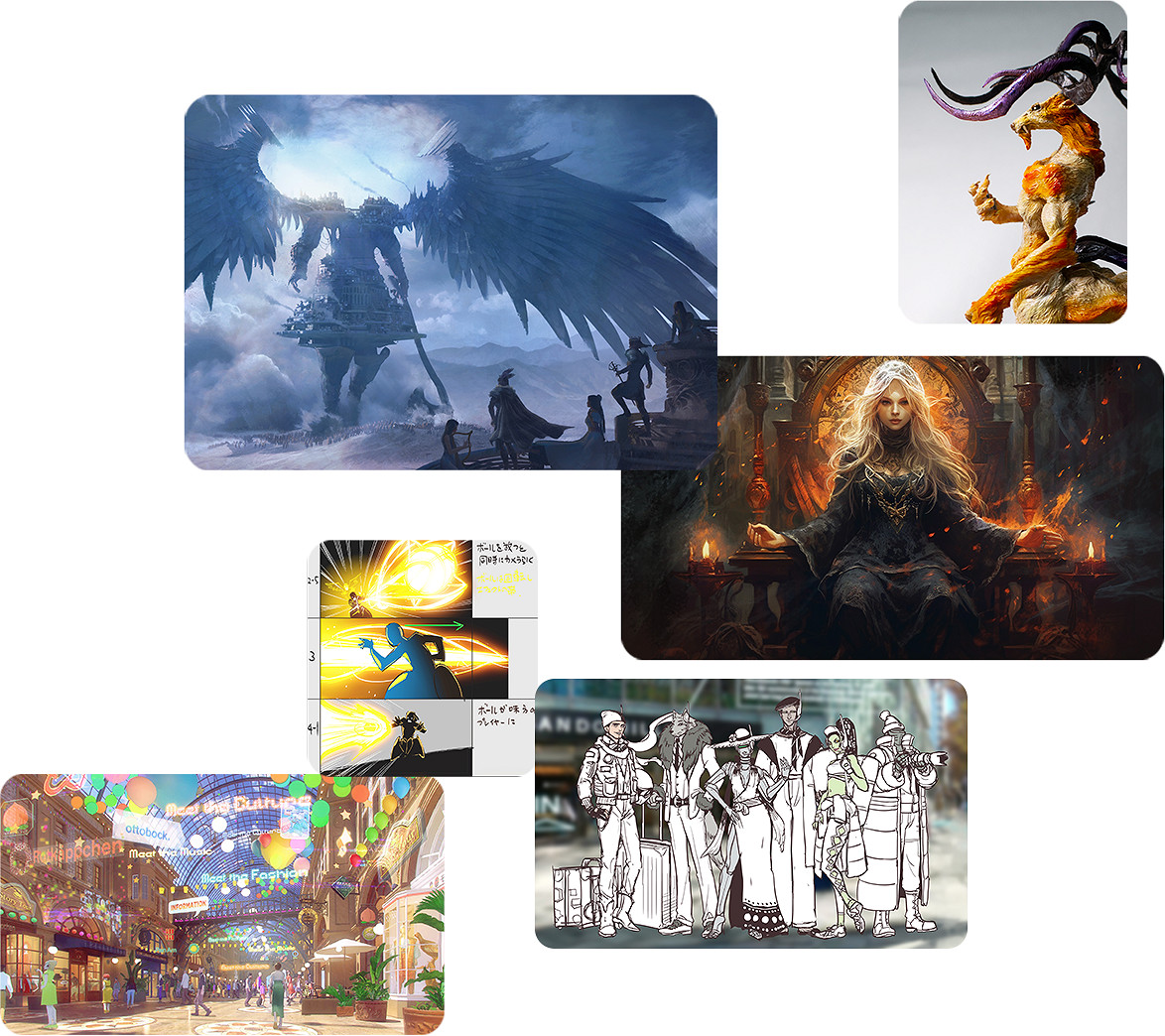 一千零一夜背景 FF15導演田畑端新作《SHALLAH》公開