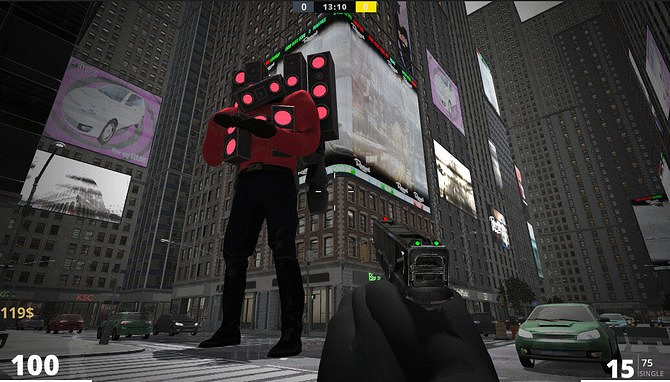 《監控人VS馬桶男》登陸Steam 另類第一人稱FPS