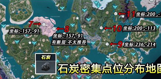 《幻獸帕魯》石炭採集位置介紹 《幻獸帕魯》石炭採集位置介紹