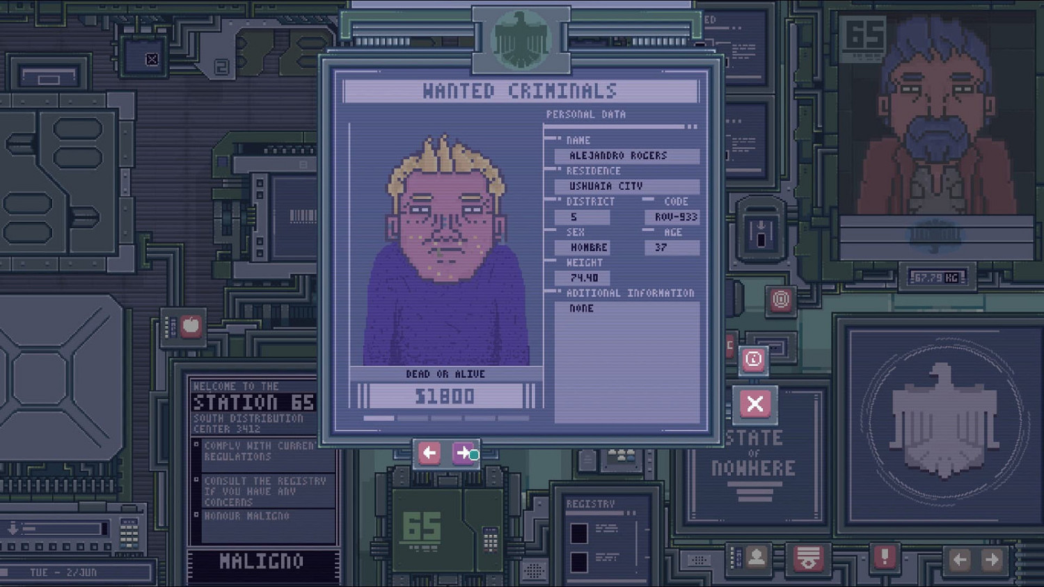 單人模擬遊戲《The State of Nowhere》Steam頁面 暫不支援中文