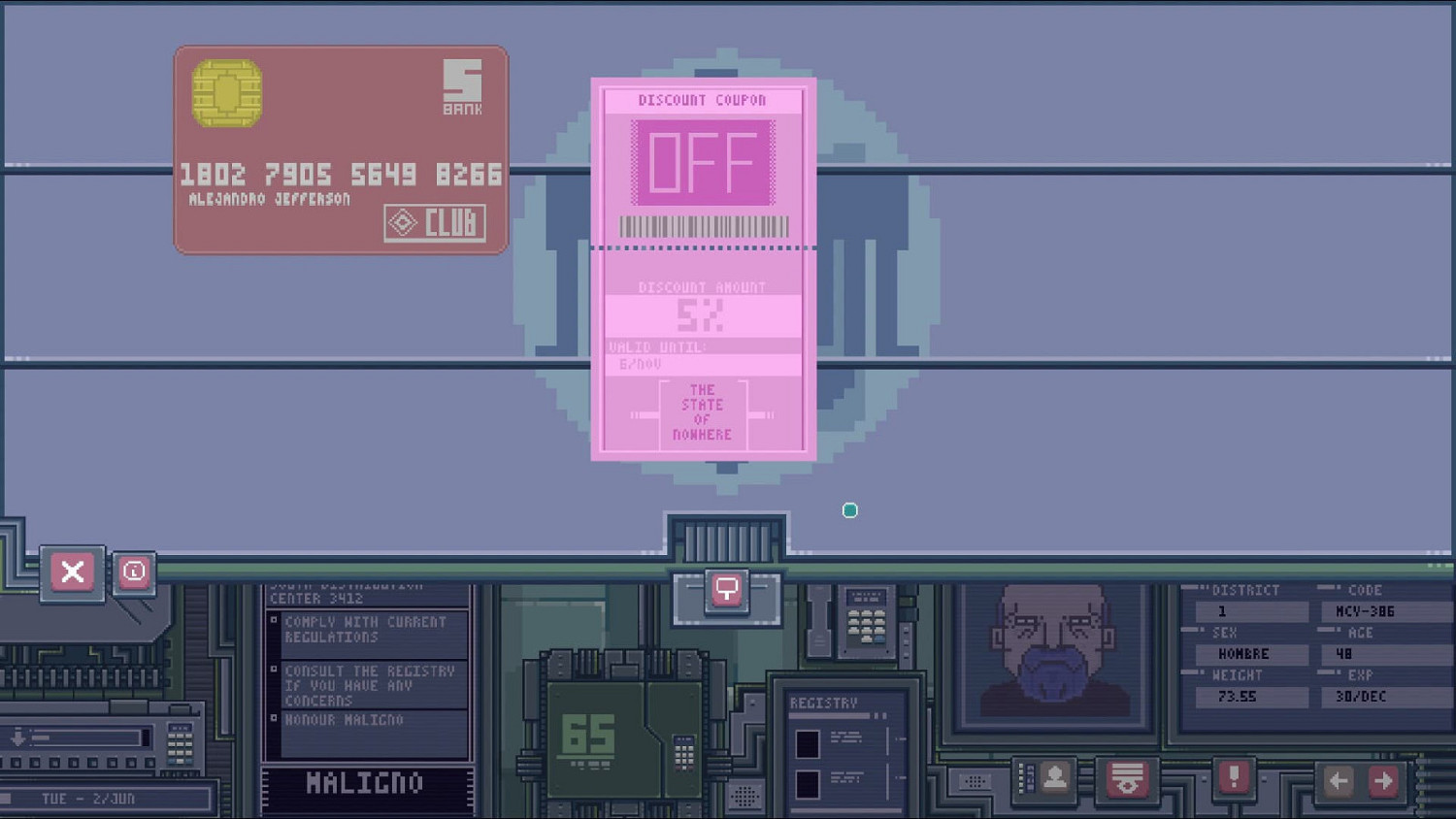 單人模擬遊戲《The State of Nowhere》Steam頁面 暫不支援中文