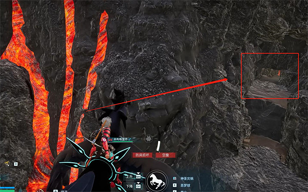 《幻獸帕魯》魔淵龍Boss入口位置