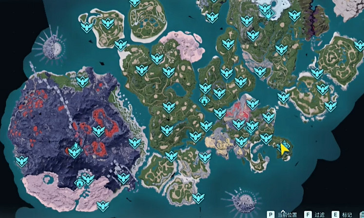 《幻獸帕魯》巨鷲之像位置攻略