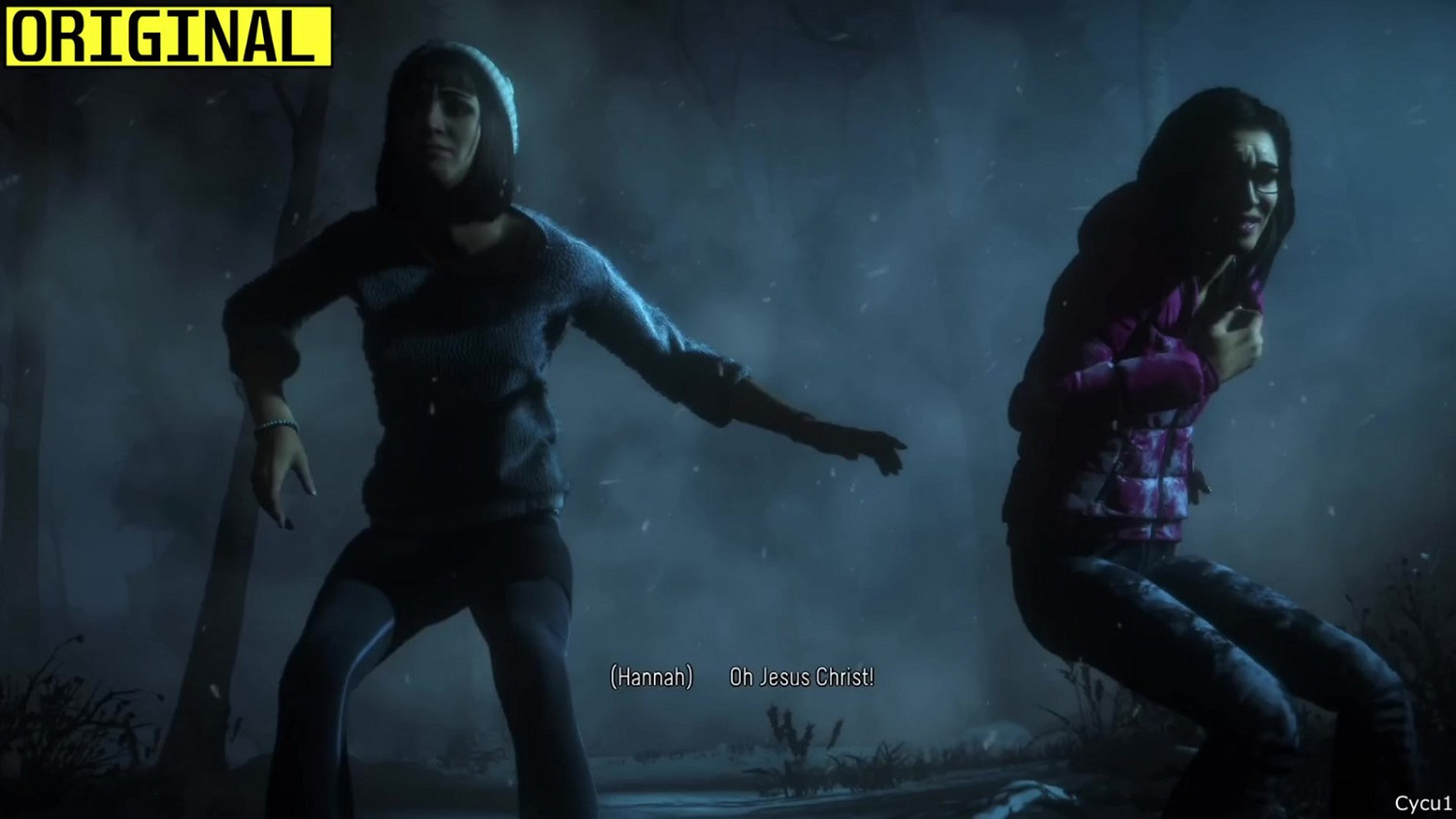 《直到黎明》原版與重製版早期圖形效果對比