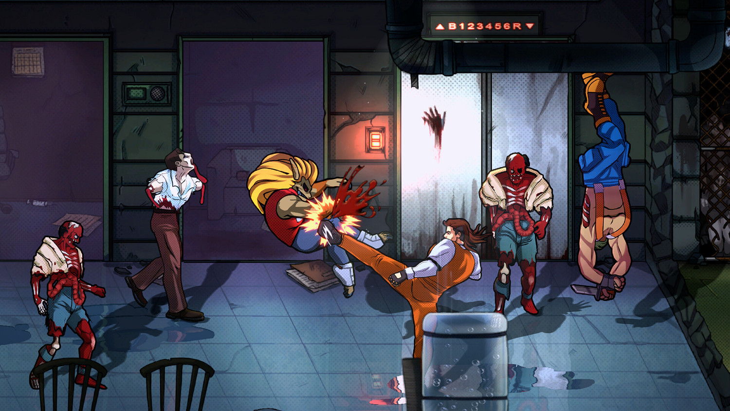 橫版街機《午夜殺生重製版》上架Steam 2024年發售