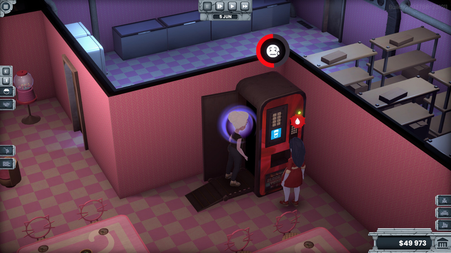 模擬經營遊戲《Blood Bar Tycoon》Steam頁面上線 明年發售