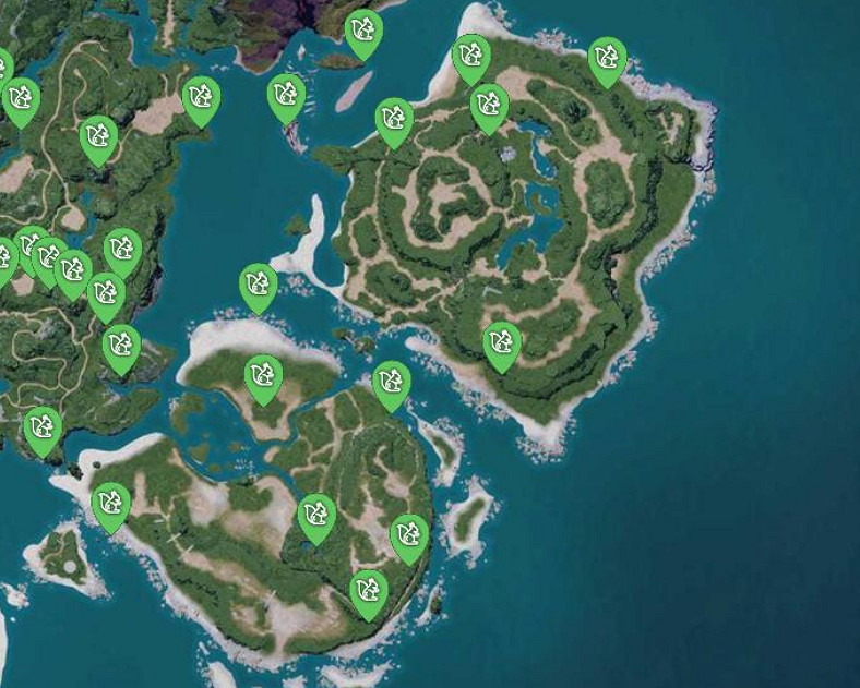 《幻獸帕魯》翠葉鼠雕像全收集位置大全 《幻獸帕魯》翠葉鼠雕像全收集位置大全