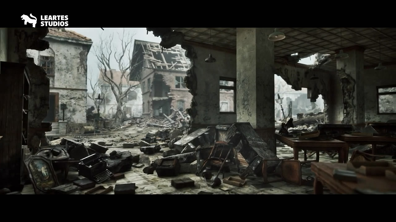 照片級畫質！虛幻引擎5重製《決勝時刻》二戰環境