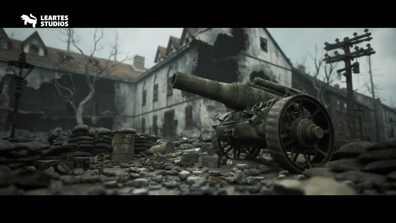 照片級畫質！虛幻引擎5重製《決勝時刻》二戰環境